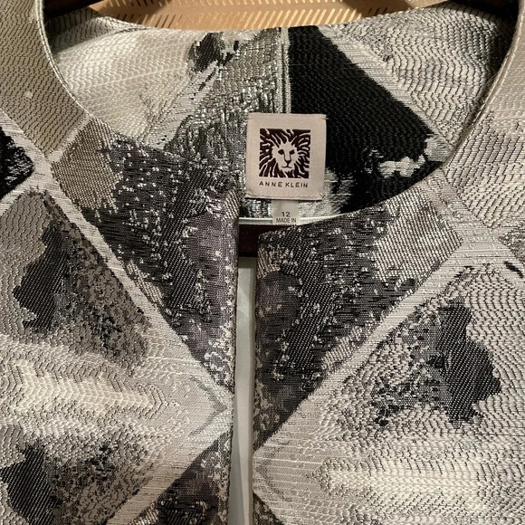 ANN KLEIN~ELEGANT~NWT BLAZER~JACKET~MACY~12 - Picture 2 of 7